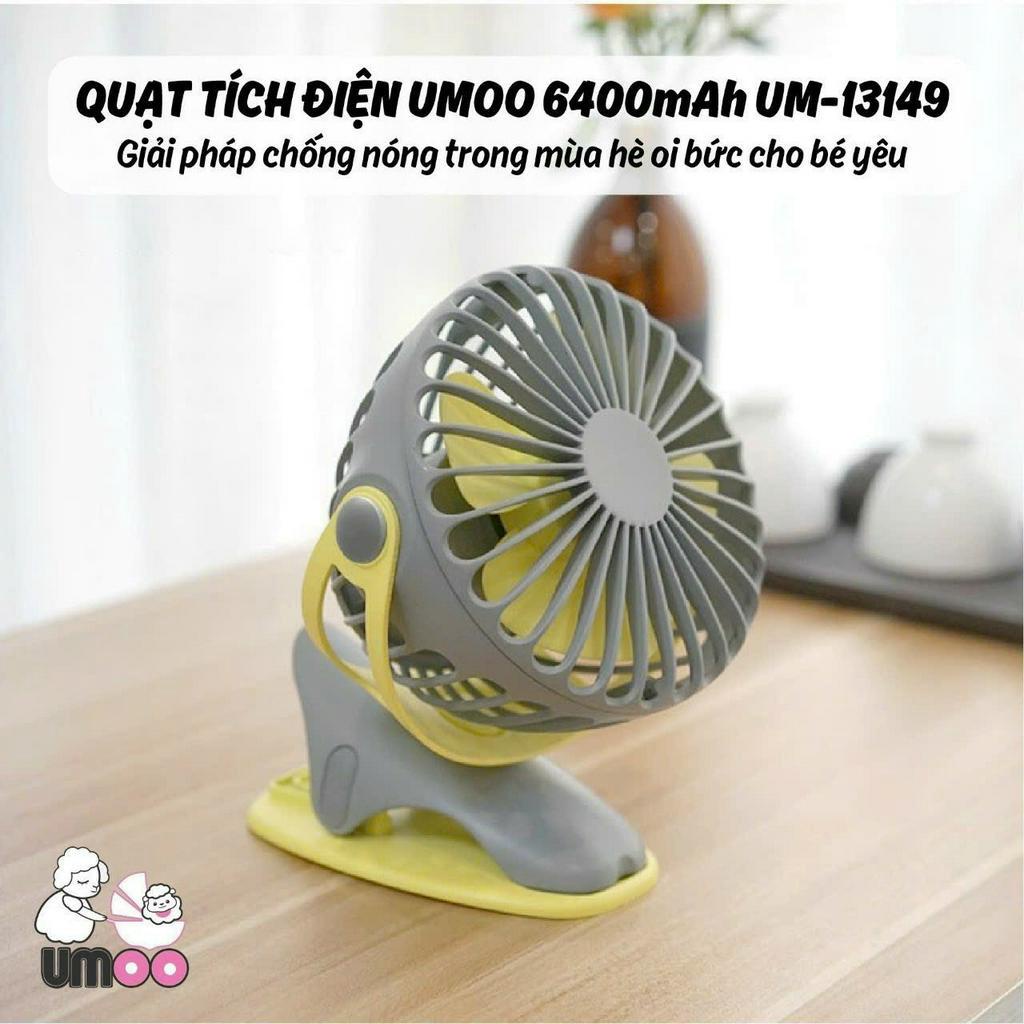 QUẠT TÍCH ĐIỆN MINI PIN KHỦNG 6400mAh