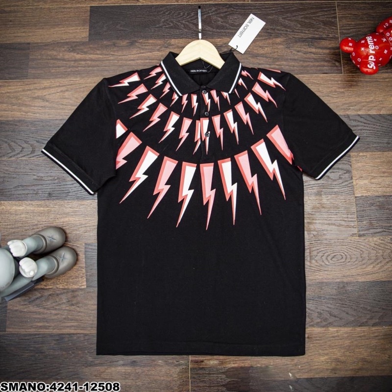 [Xả]Áo polo GC logo thêu đính kim sa cao cấp_Video cận cảnh