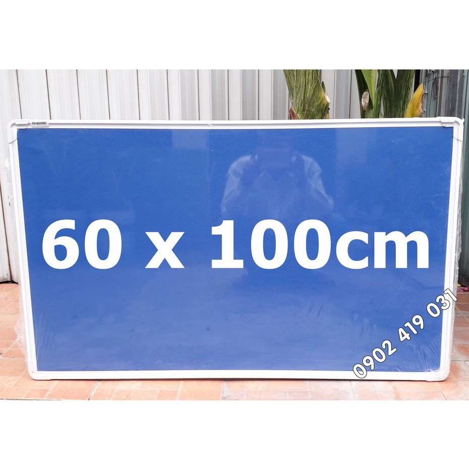 Bảng Ghim Nỉ DQ BOARD Khung Nhôm Treo Tường 60 x 100cm