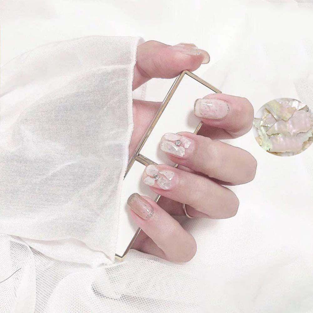 Ốp Điện Thoại USNOW Họa Tiết Vỏ Sò USNOW|Phụ Kiện Trang Trí Móng Tay Màu Sắc Ngọt Ngào Phong Cách Nhật Bản|Miếng Dán Trang Trí Móng Tay Hình Vỏ Sò Độc Đáo