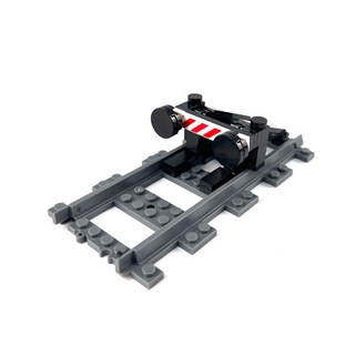 Moc bộ đồ chơi lắp ráp đường ray xe lửa diy xe lửa đệm