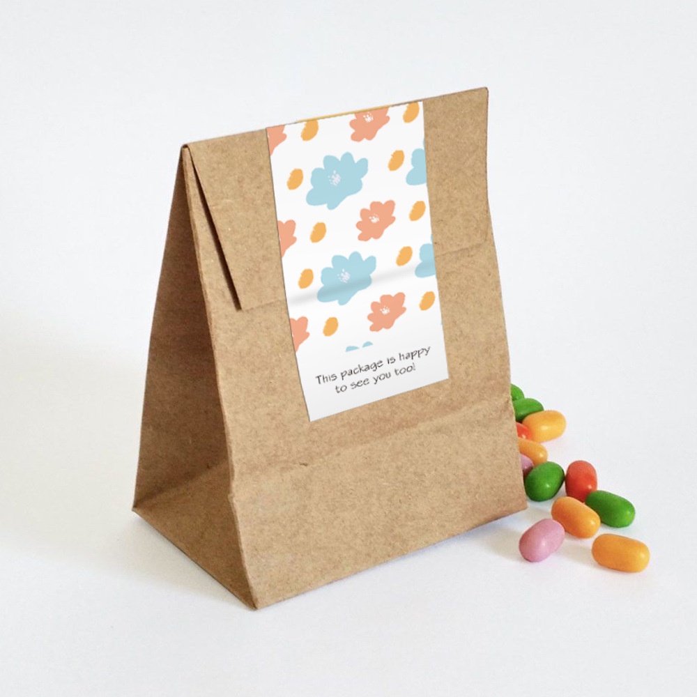 Set 50 Nhãn Dán In Chữ Thank You Trang Trí Quà Tặng Tiệc Cưới