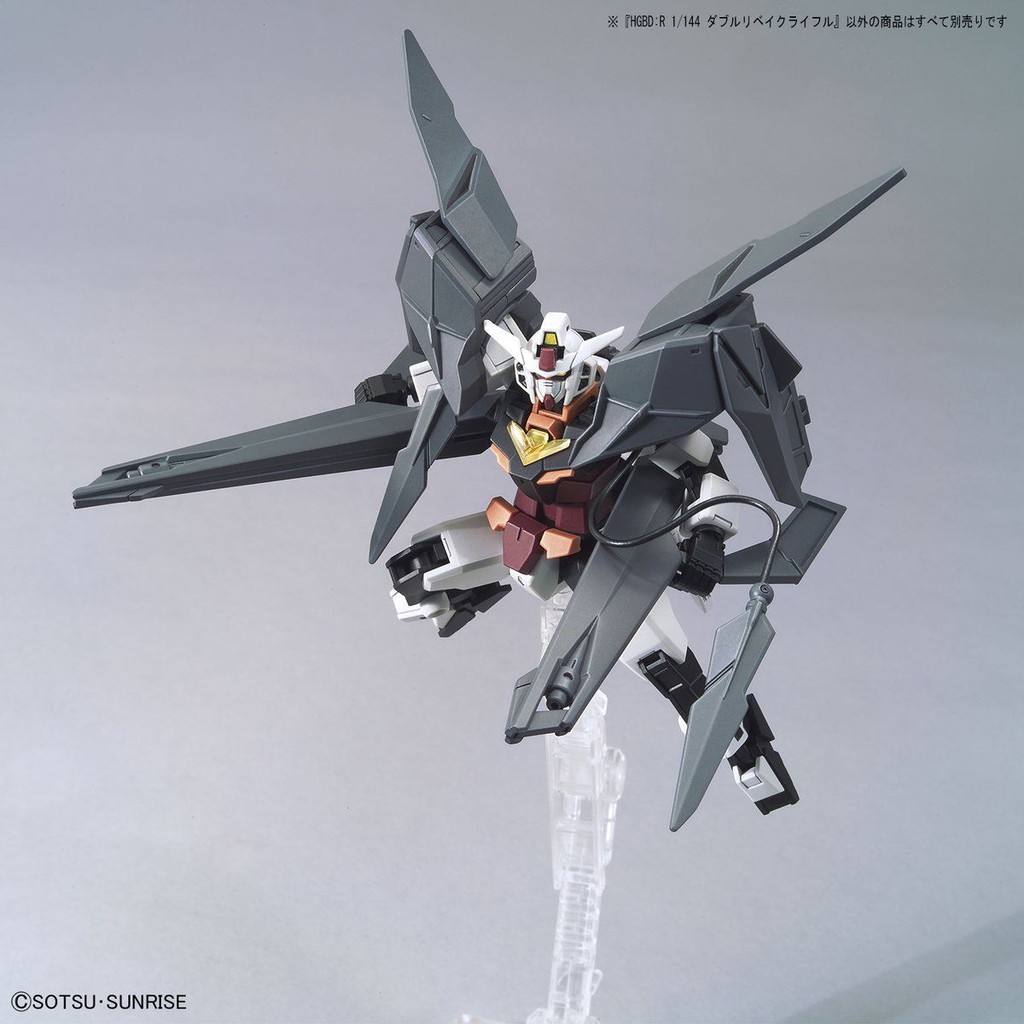 Mô Hình Phụ kiện Gundam Bandai HG Double Rebake Rifle 1/144 Build Divers Re Rise [GDB] [BHG]