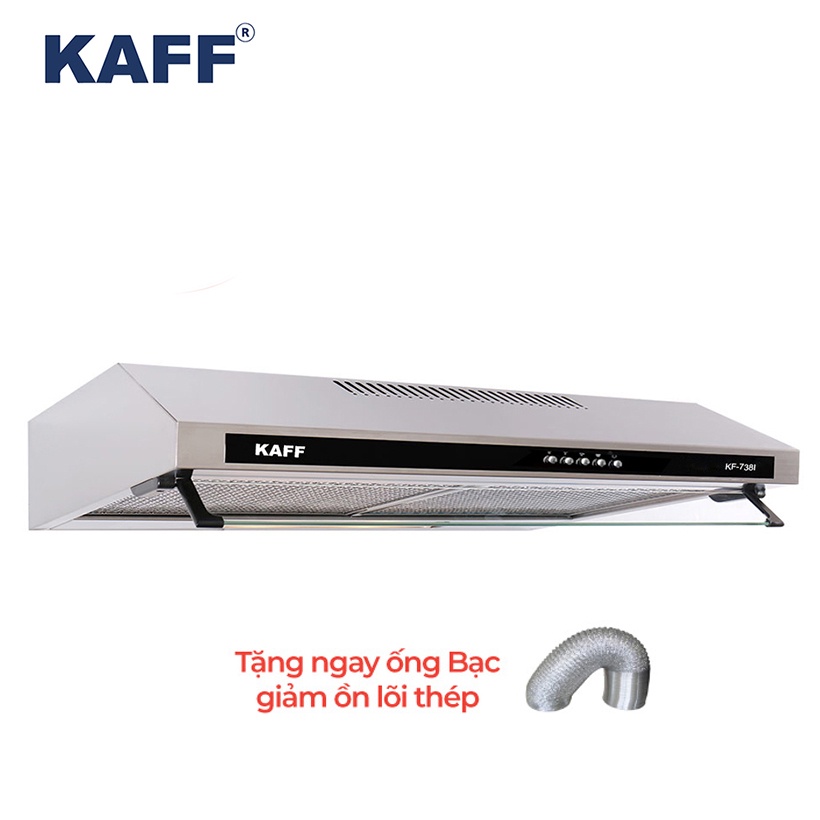 Máy hút mùi bếp 7 tấc khung inox KAFF KF-738i - Hàng Chính Hãng - ALOBUY VIỆT NAM