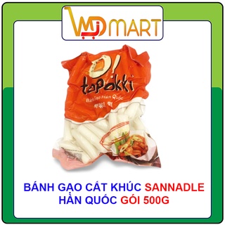 Bánh gạo hàn quốc cắt khúc Sanadle Hàn Quốc gói 500g