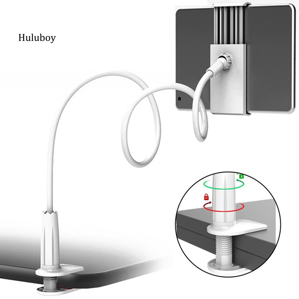 HLBY♠Foldable 360 Degree Rotating Tablet Stand Holder Mini Bedside Desk Mount Bracket