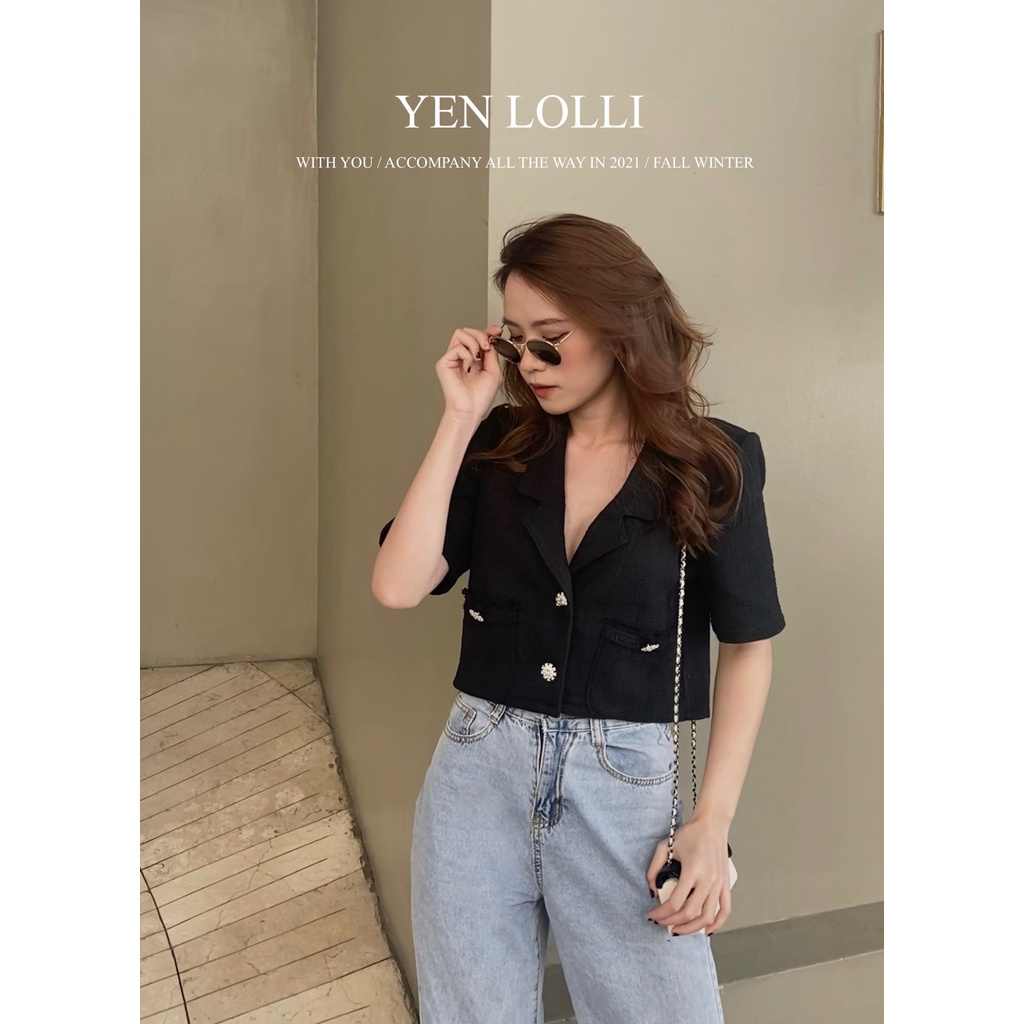 ÁO DẠ TWEED DÁNG LỬNG HÀNG THIẾT KẾ