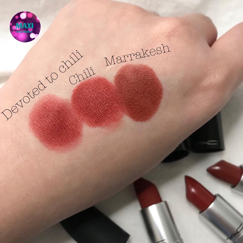 Son Mac Matte Marrakesh 646 Đỏ Nâu Đất