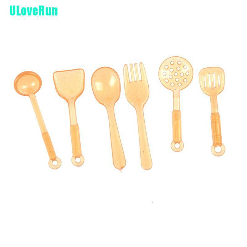 Set 10 Dụng Cụ Ăn Uống Mini Trang Trí Nhà Búp Bê