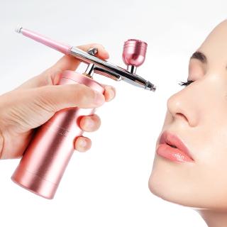 Phụ Kiện Chuyên Dụng Dành Cho Liarty | Bộ Súng Phun Sơn Khí Mini Màu Hồng 0.4mm Cho Xăm Hình Móng Tay Nghệ Thuật