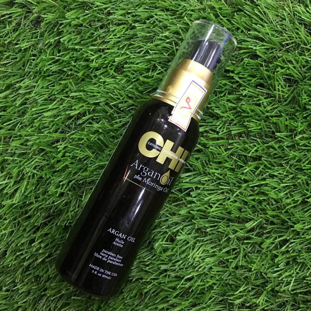 Tinh dầu chăm sóc tóc cao cấp CHI Argan Oil Moringa 89ml