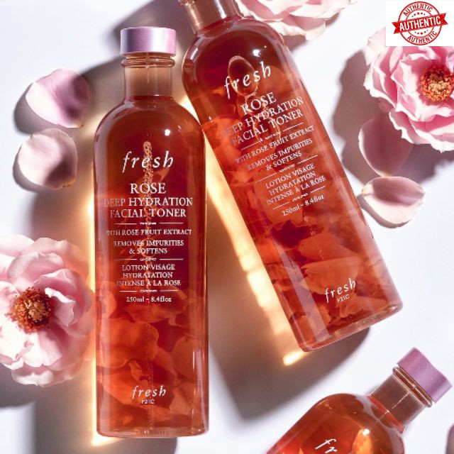 [ Fullsize 100ml / 250ml ] Nước Hoa Hồng FRESH ROSE DEEP HYDRATION FAC