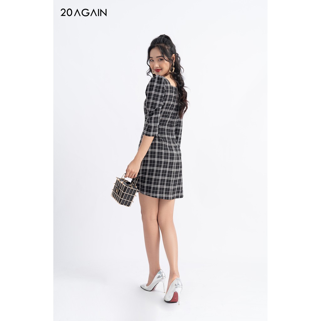 Đầm vuông tay lỡ cổ tim ôm body DOA1023 - 20AGAIN | BigBuy360 - bigbuy360.vn