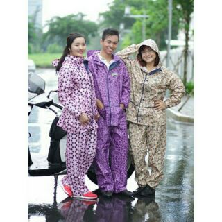 áo mưa bộ bông [ hàng tốt - siêu nhẹ, siêu bền ]