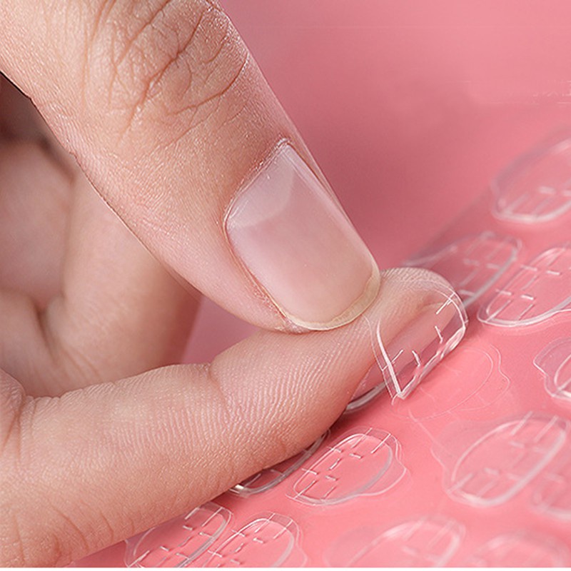 [Hàng mới về] Miếng Dán Móng Tay Giả Acrylic Hai Mặt Diy