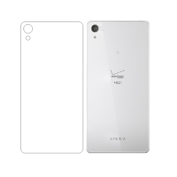 Cường lực Nano Sony Z3v mặt sau