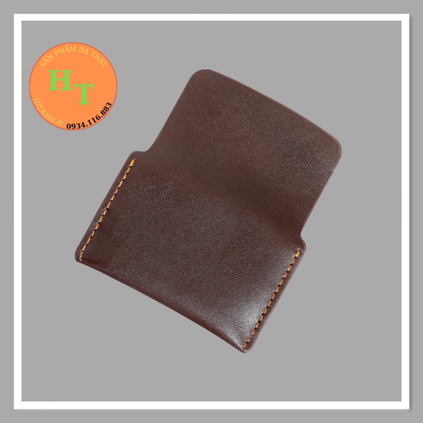 Ví đựng thẻ ATM cao cấp - Cam kết 100% da bò thật - Hàng chính hãng thương hiệu Hima Leather C01