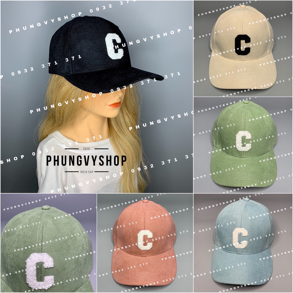 Mũ LƯỠI TRAI unisex nam nữ - KÉT C XÙ XU - nón kết basic đơn giản