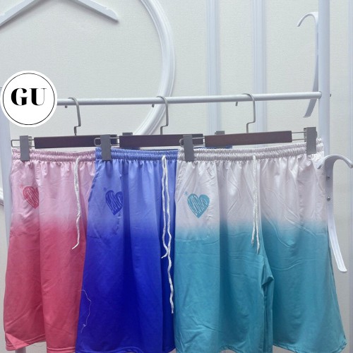 (Ảnh thật)Quần Đùi Omber Trái Tim Hot Trend GU Store