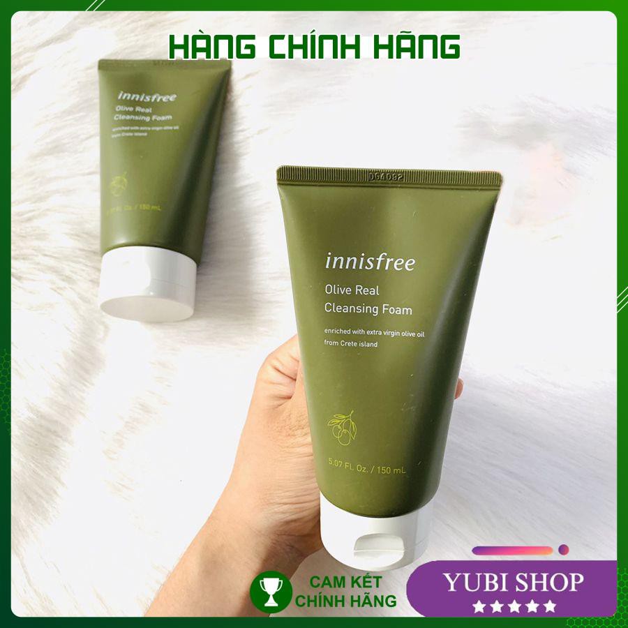 Sữa Rửa Mặt Innisfree Olive Real Cleansing Foam Chính Hãng 150ml - Hàn Quốc  - Hot