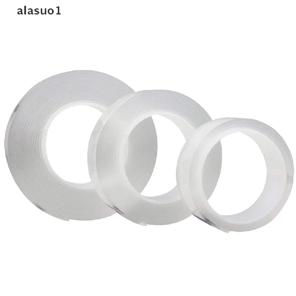 [alasuo1] Băng Keo Hai Mặt Nano Trong Suốt Có Thể Giặt Và Tái Sử Dụng [VN]