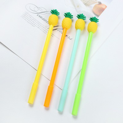 D31 bút dứa trái thơm hoạt hình dễ thương cute viết gel