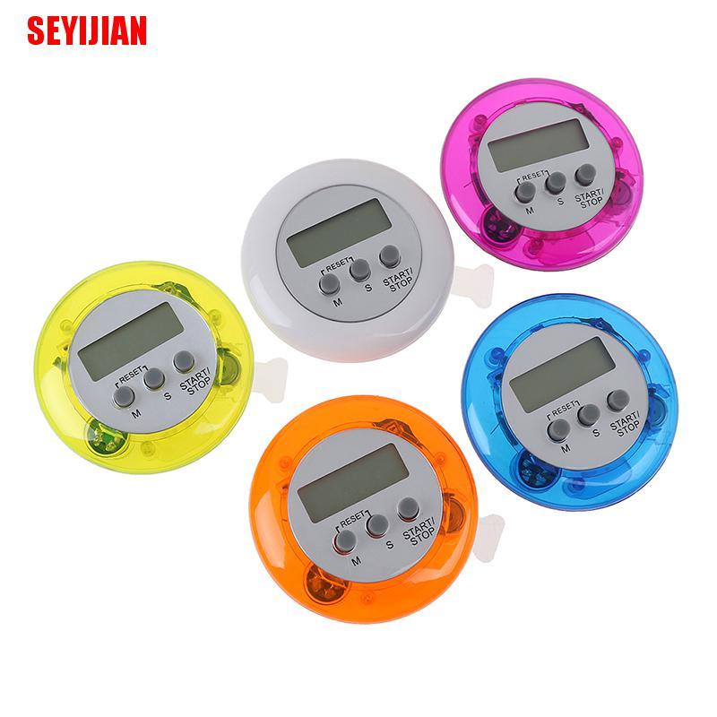 (SEY) Lcd Digital Kitchen Cooking Timer Count-Down Up Clock Loud Home Alarm Magnetic