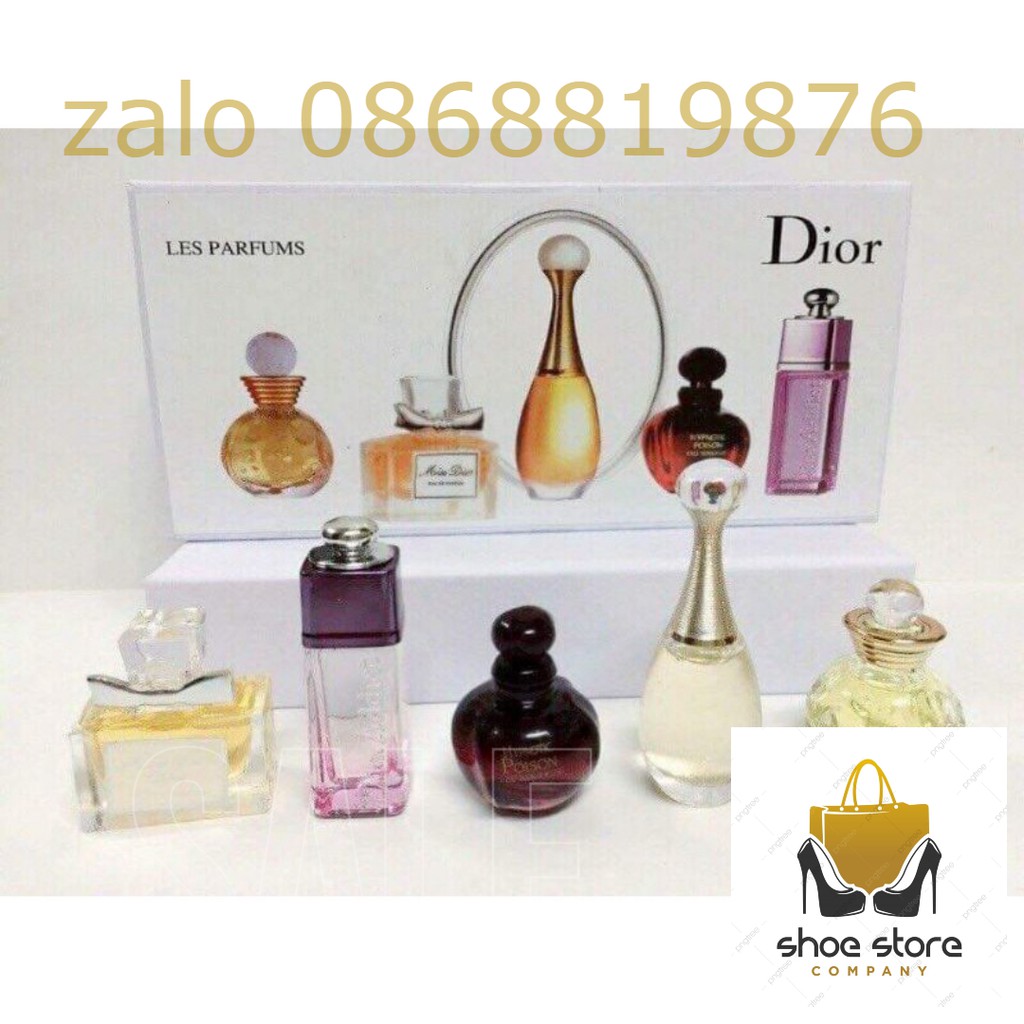 set nước hoa dior 5 chai