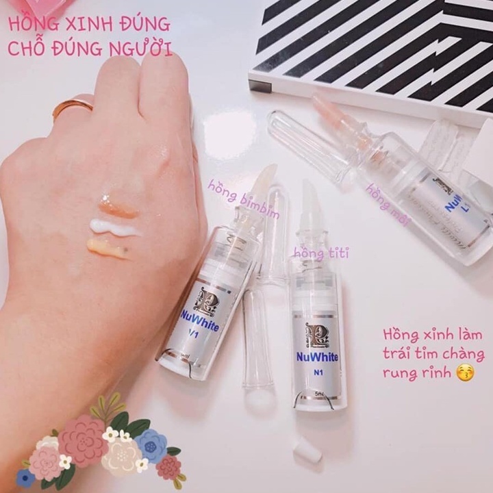 [Nhập Khẩu Mỹ] Combo Kem Làm Hồng Khử Thâm NuWhite (N1+V1+H6+L1A+M1) – Dòng SP Mang Lại Hiệu Quả Cực Nhanh Sau 7 Ngày SD