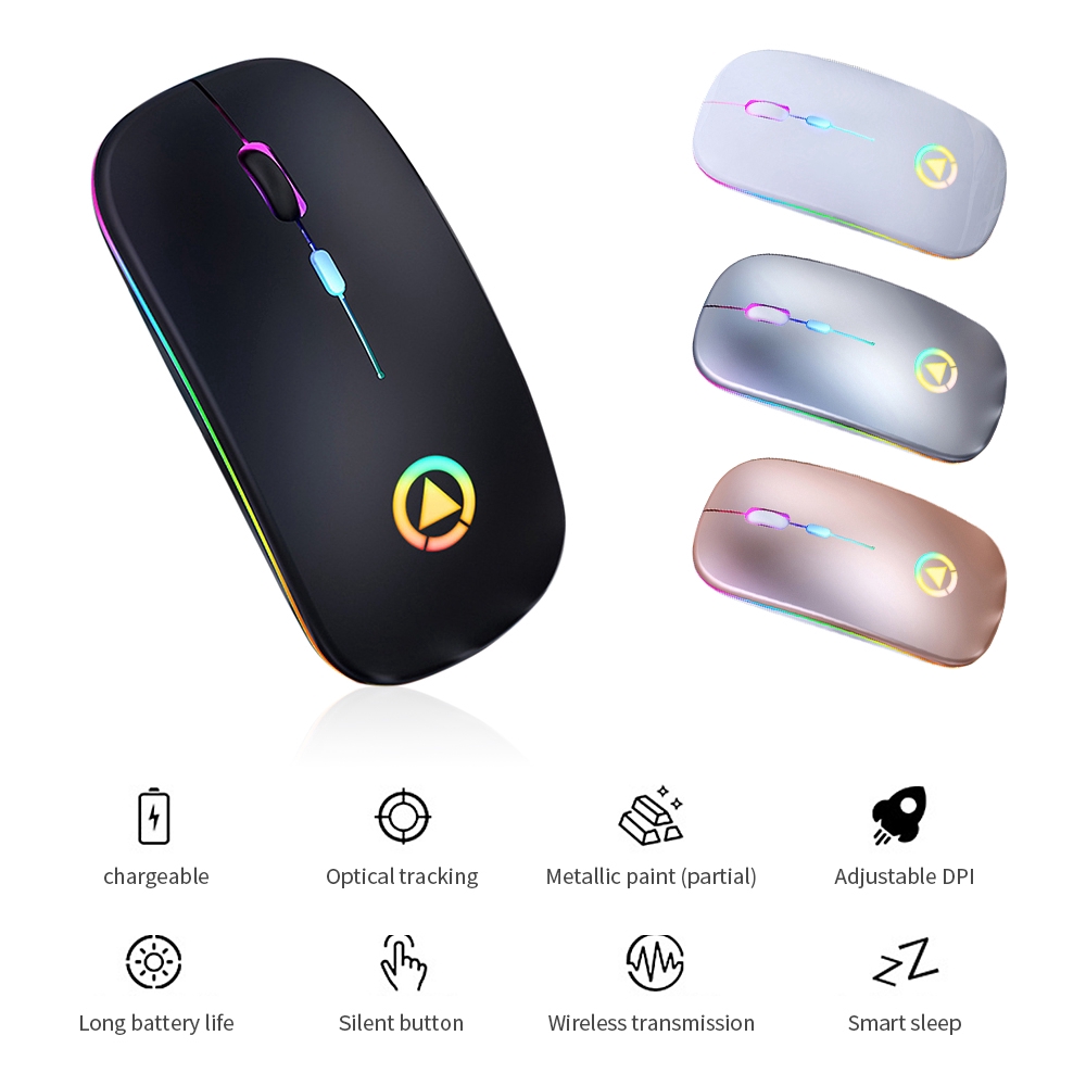 Chuột máy tính không dây dành cho PC laptop