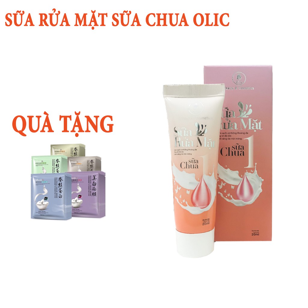 SỮA RỬA MẶT TRẮNG DA OLIC - DƯỠNG TRẮNG DA MẶT