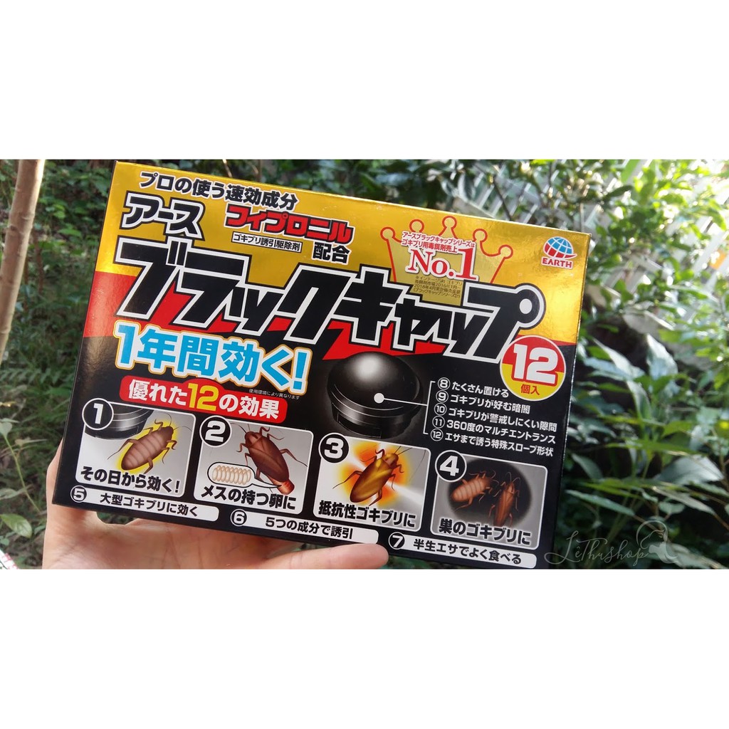 [chuẩn Nhật] Viên diệt gián hộp 12 viên