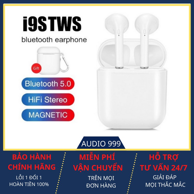 Tai Nghe Bluetooth Không Dây I9S TWS Dùng Cho Các Dòng Máy Android - IOS