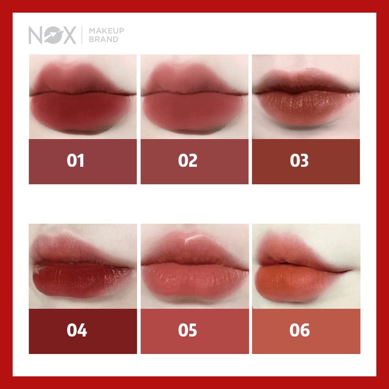 Son bóng lì NOX lâu trôi mịn như nhung 3.2g | BigBuy360 - bigbuy360.vn