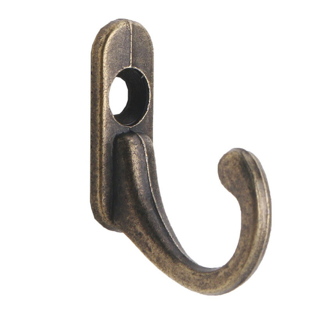 Set 10 móc treo đồ bằng hợp kim kẽm gắn tường tiện lợi