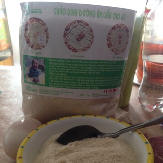 Cháo dinh dưỡng từ hạt ngũ cốc cho bé bữa ăn ngon miệng và bổ sung nhiều dưỡng chất - combo 2 gói x 330g