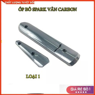 ỐP BÔ SPARK VÂN CARBON ( CHẾ LẮP NHIỀU XE )