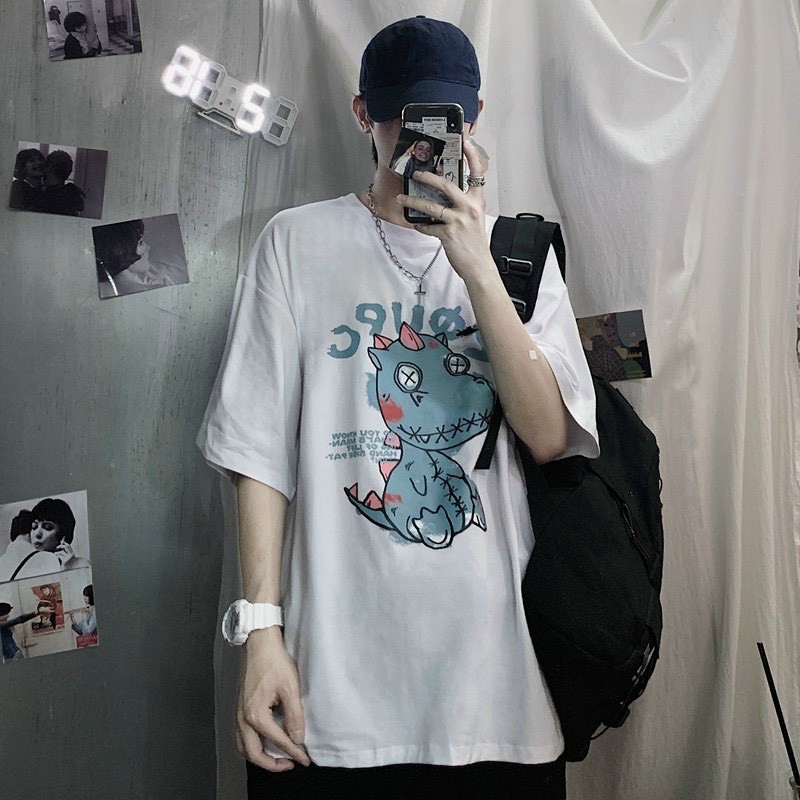 Ao Thun Tay Lỡ Nam Nữ OVERSIZE 40-70kg | BigBuy360 - bigbuy360.vn