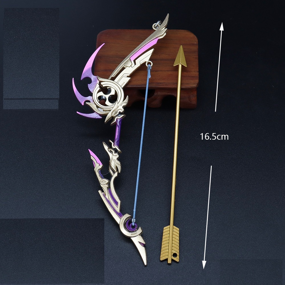 Mô hình móc khóa Sấm Sét Rung Động Genshin Impact (kèm đế)