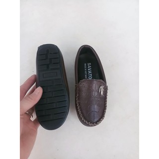 GIÀY lười moca giày lười da cho bé trai