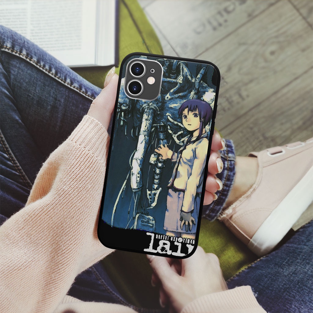 Ốp Serial Experiments Lain Iwakura Lain thơ ngây cho IPHONE và SAMSUNG  MANGA00739