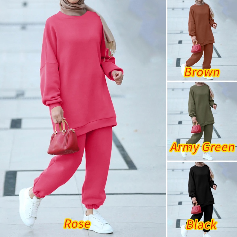 Set đồ 2 món Zanzea phong cách Hồi giáo thời trang cho nữ