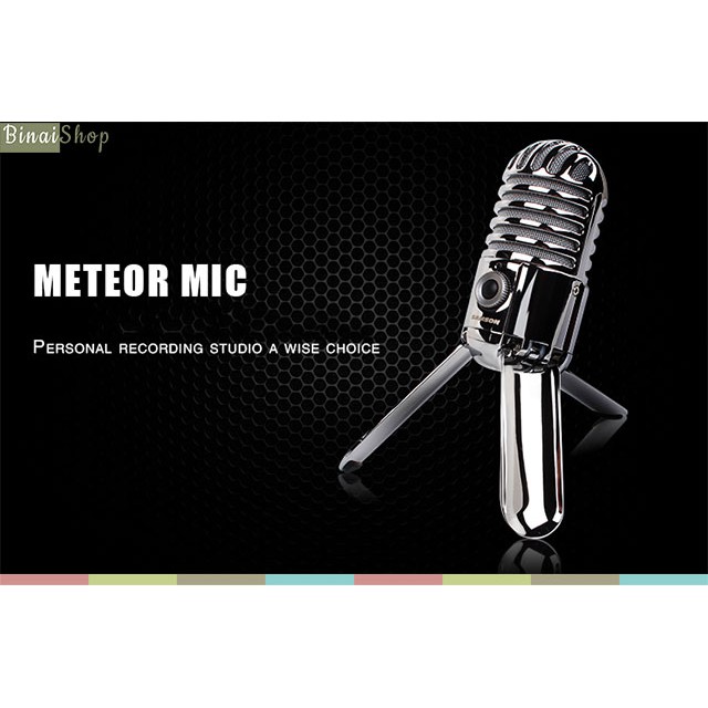 [Mã ELHACE giảm 4% đơn 300K] Micro thu âm USB - Samson Meteor Mic