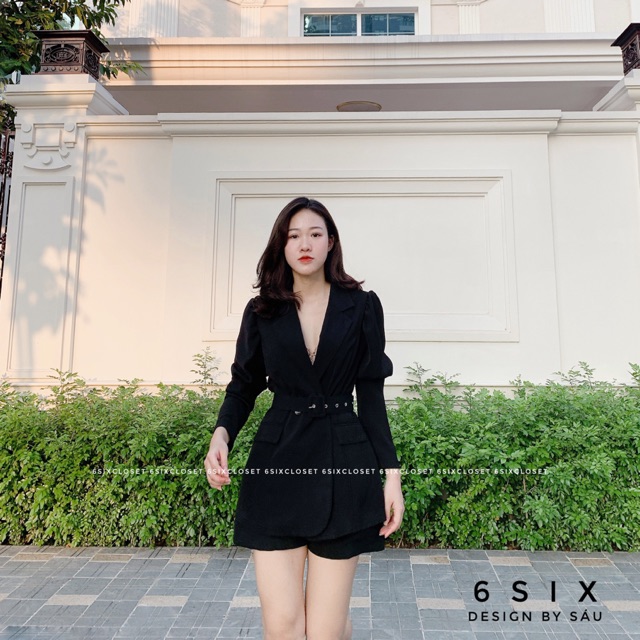 Áo blazer tay bồng