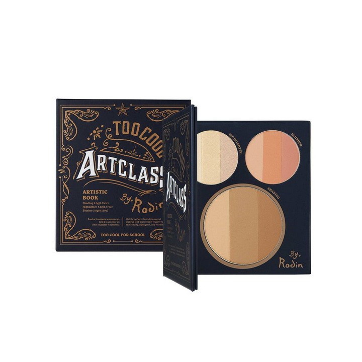 Phấn tạo khối đa năng Too Cool For School Art Class Artistic Book By Rodin Shading 9.5g gồm tạo khối, bắt sáng, má hồng | BigBuy360 - bigbuy360.vn