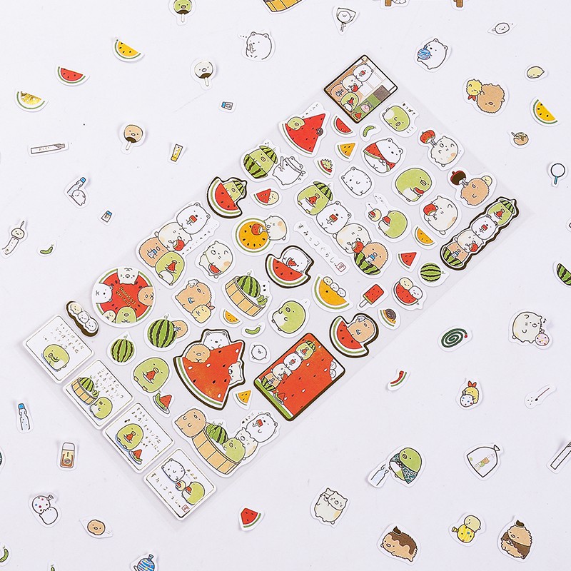 STICKER GẤU DÁN ĐIỆN THOẠI