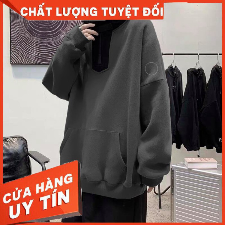 HÀNG NHẬP KHẨU -  Áo Hoodie oversize phối Mix Jack, Áo dài tay Unisex Jack Lane - Hàng Nhập Khẩu