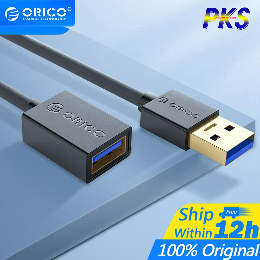 Cáp nối dài USB 3.0 ORICO U3-MAA02 dài 2m cao cấp Chính hãng