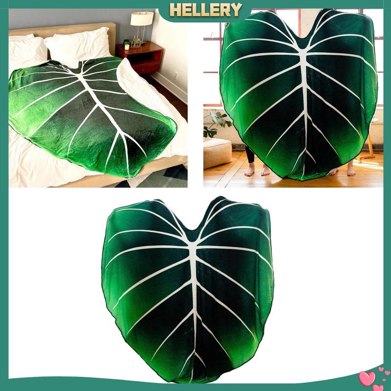 [HelleryVN] Chăn Sofa Hình Lá Cọ Thân Thiện Với Da Thoải Mái