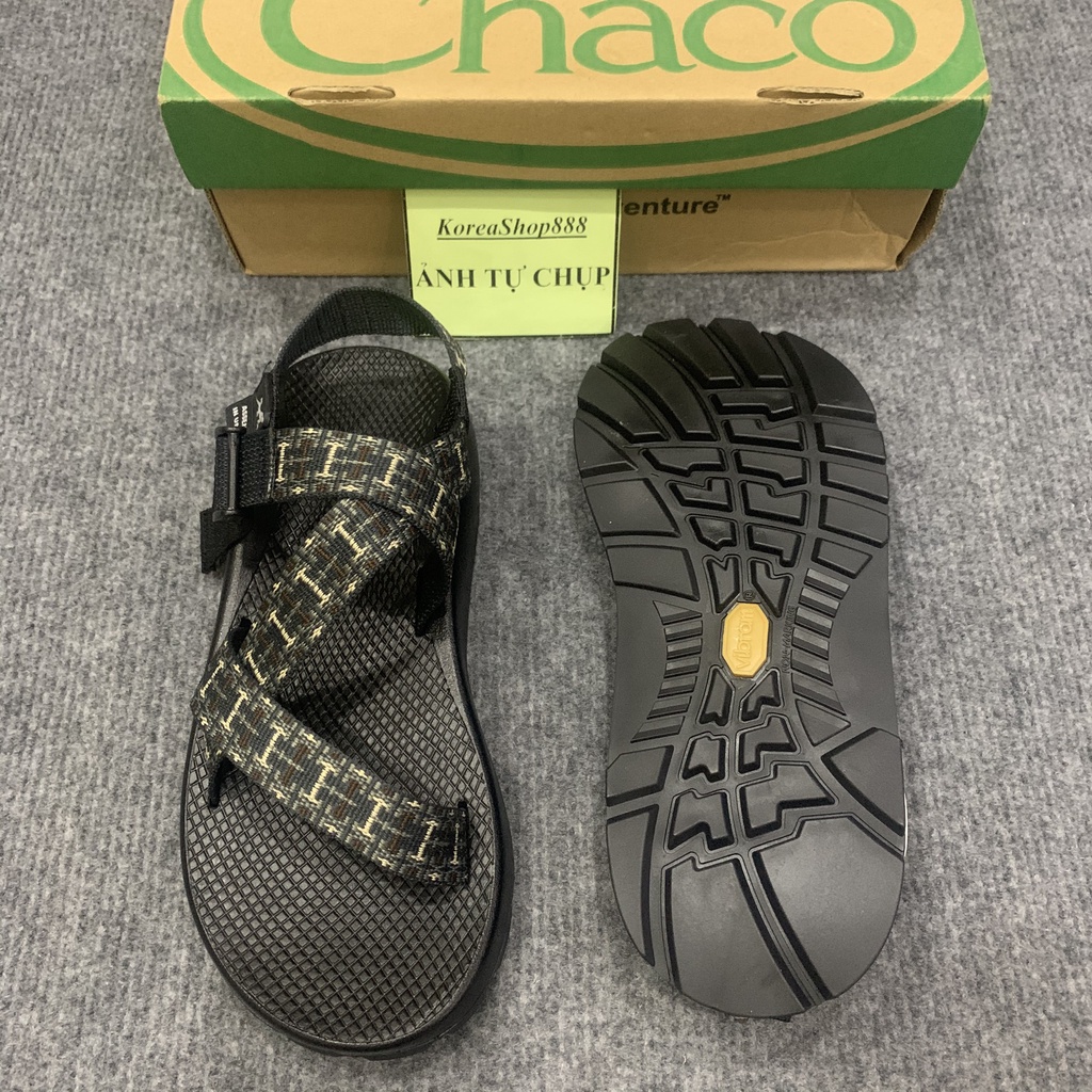 Dép Xăng Đan Nam Chaco Quai Dù Đế Cứng Mã D37